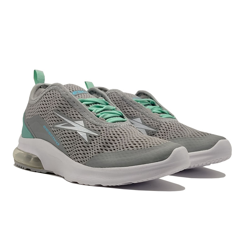 Tenis Eescord  3665 Gris Verde Menta Deportivo Mujer Niña Originales Ejercicio