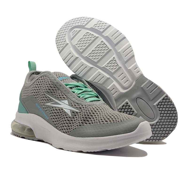Tenis Eescord  3665 Gris Verde Menta Deportivo Mujer Niña Originales Ejercicio