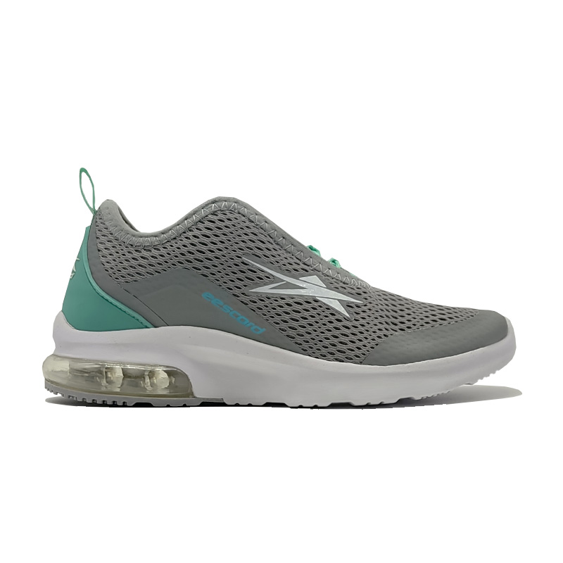 Tenis Eescord  3665 Gris Verde Menta Deportivo Mujer Niña Originales Ejercicio