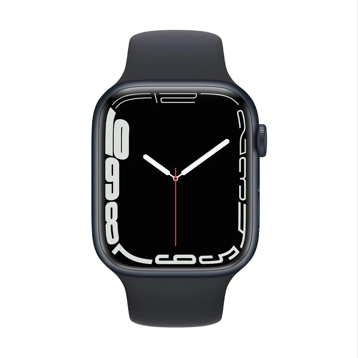 Apple Watch Serie 7 Negro 45MM GPS + CELLULAR Correa Negra Reacondicionado Suelto.