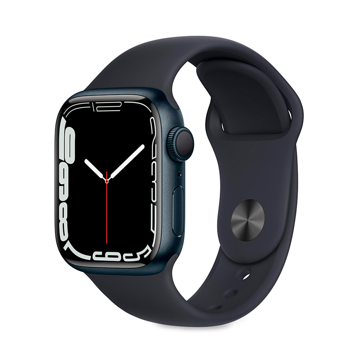 Apple Watch Serie 7 Negro 45MM GPS + CELLULAR Correa Negra Reacondicionado Suelto.