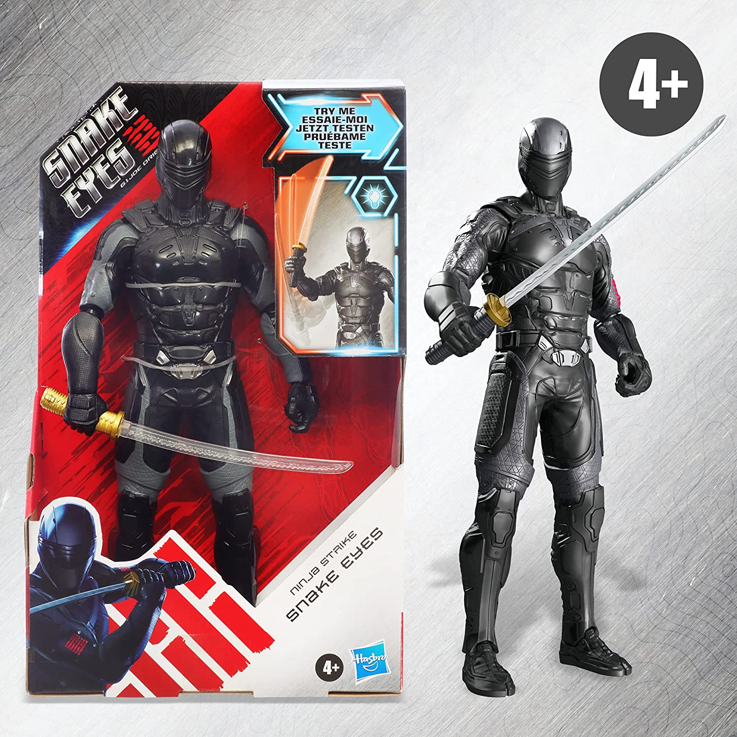 Hasbro Ninja Strike Snake Eyes G.I. JOE ORIGINS 