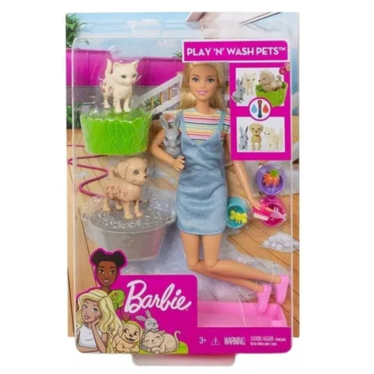 Barbie discount con mascotas