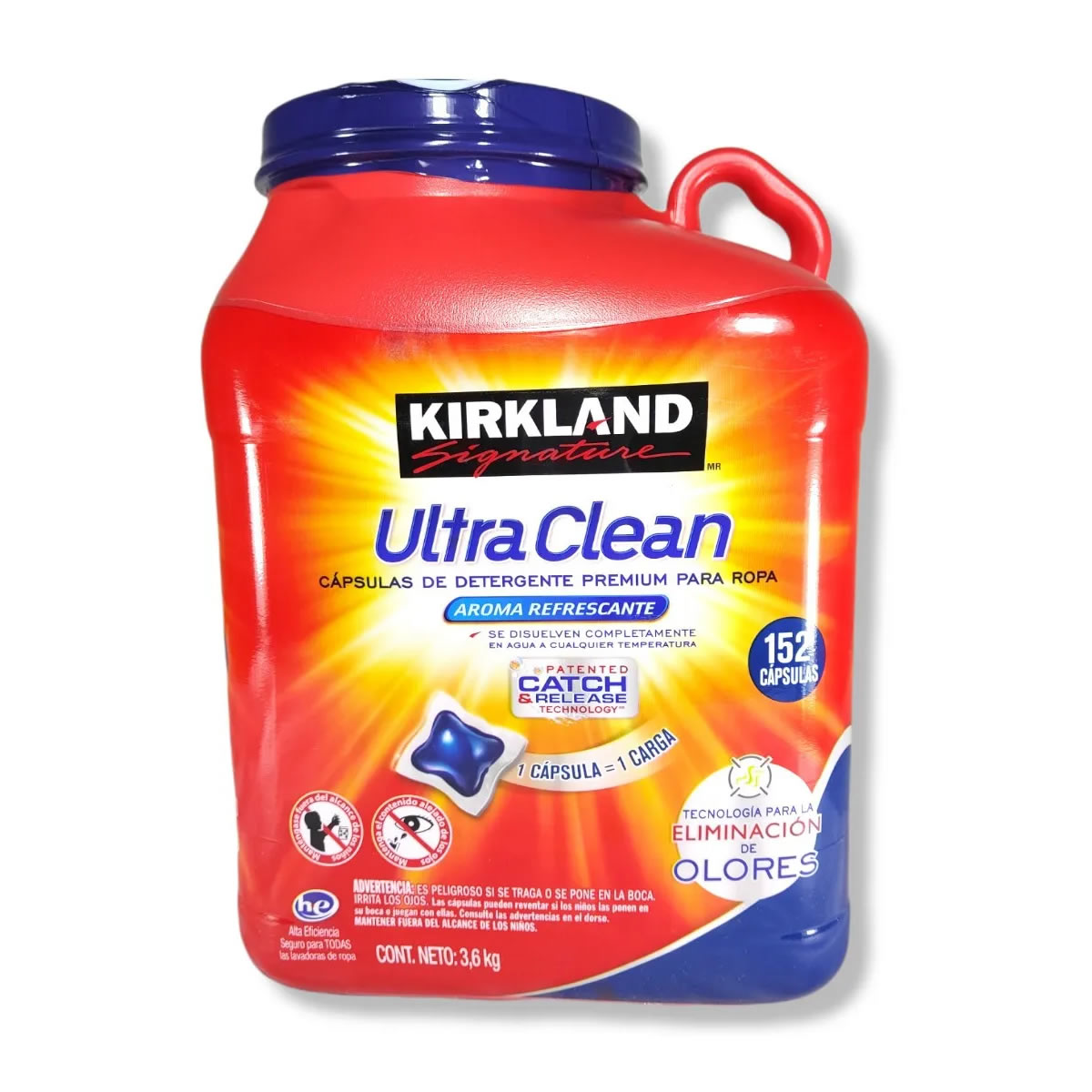 Detergente En Cápsulas Kirkland Signature Ultra Clean CST