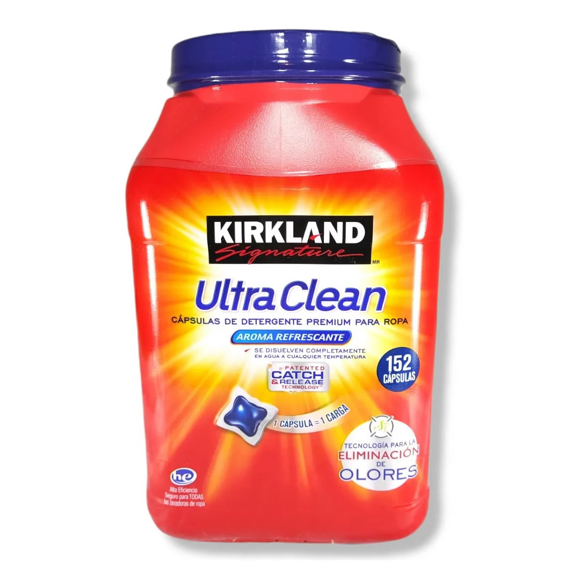 Detergente En Cápsulas Kirkland Signature Ultra Clean CST