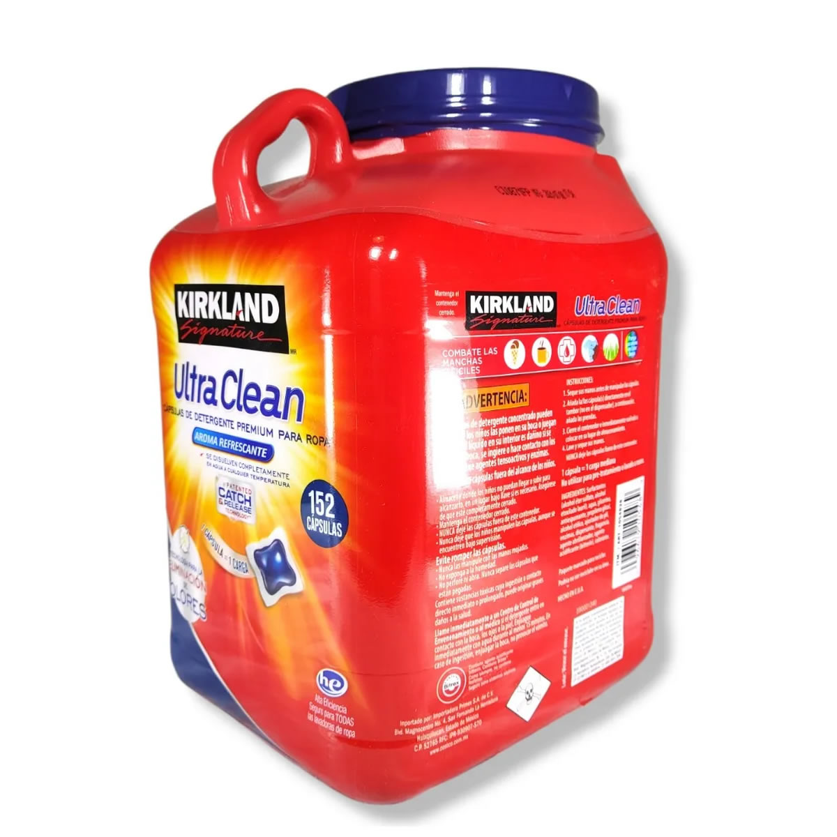 Detergente En Cápsulas Kirkland Signature Ultra Clean CST