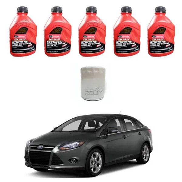 Kit Cambio Aceite Ford Focus 2.0l Aceite Sintetico Y Filtro