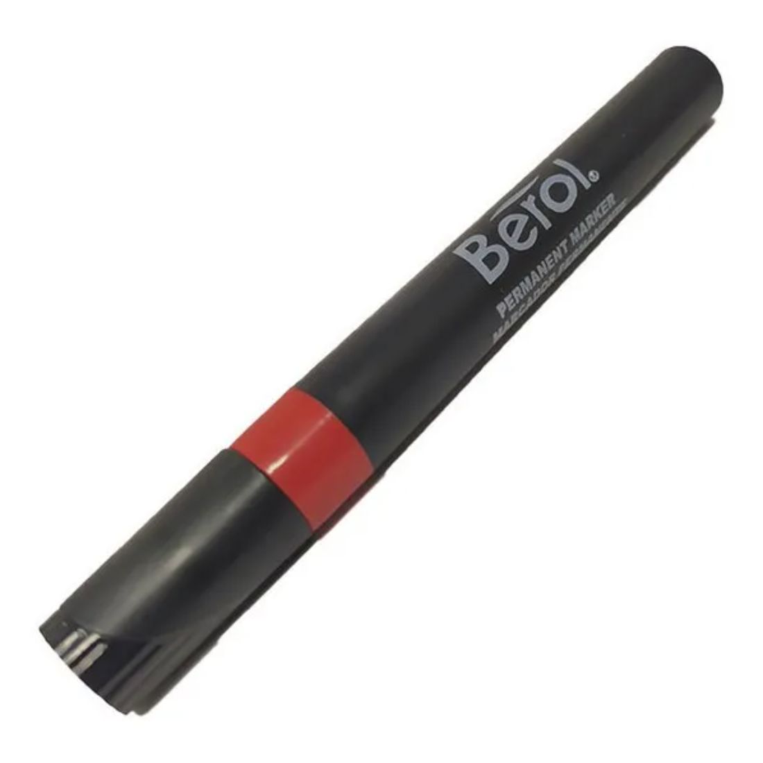 UNV07052 – Color: Rojo – Rotulador permanente universal con punta de cincel.