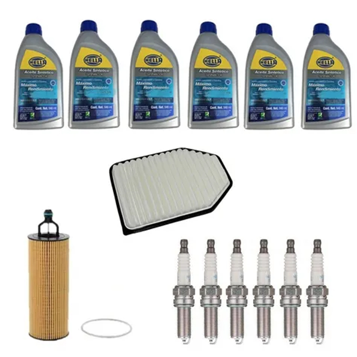 Kit Afinacion Jeep Wrangler 3.6 Aceite 5w30 Sintetico