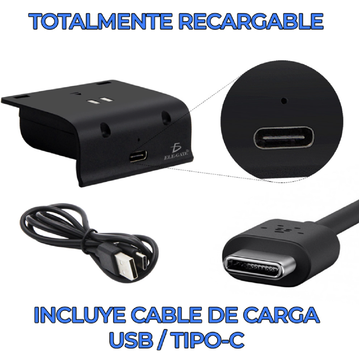 Pila Bateria Recargable Para Control Xbox One Series S/X Entrada Tipo C