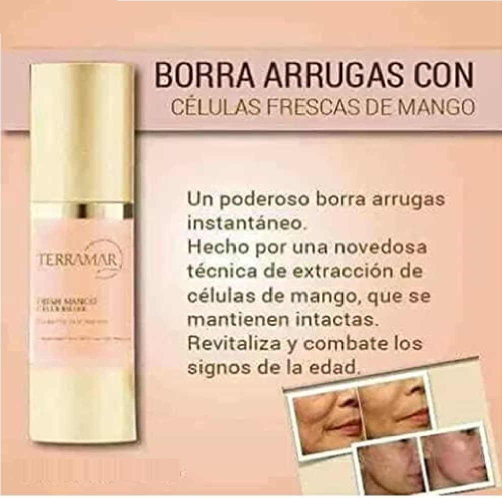 Tratamiento Antiedad Rellenador de Arrugas Terramar Fresh Mango Cells Filler
