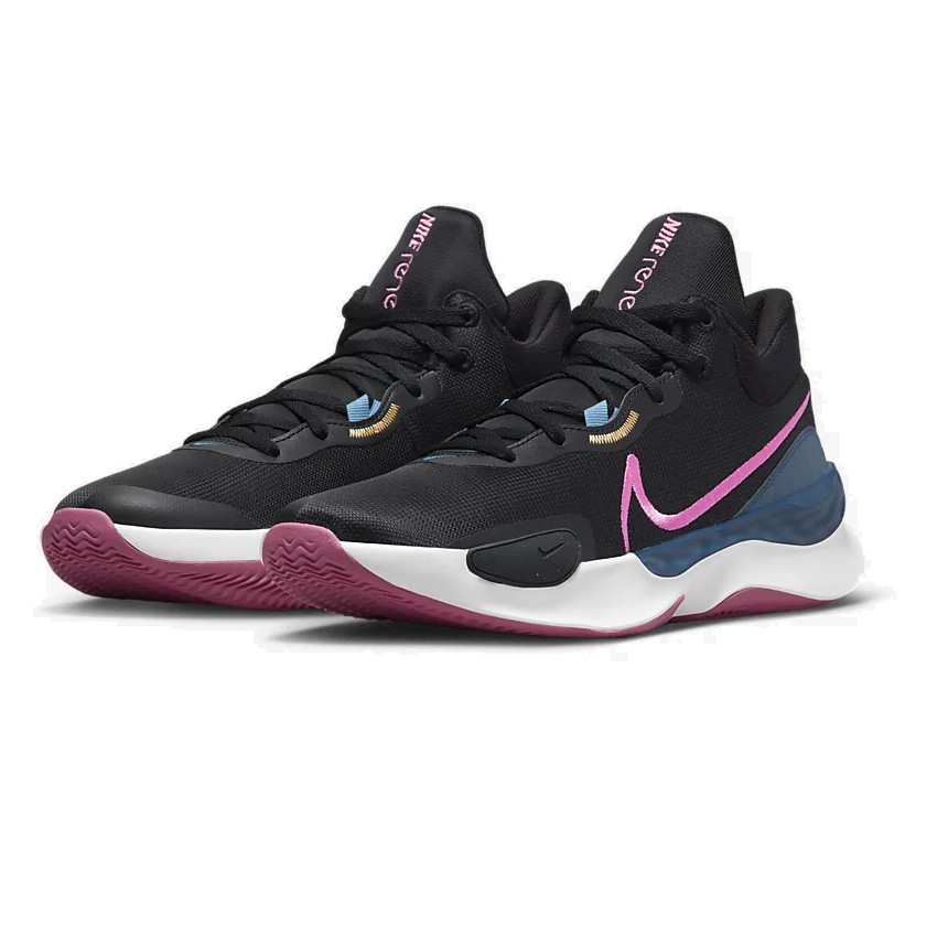 Tenis Nike Renew Elevate lll Negro Basquetbol Talla #30 Hombre