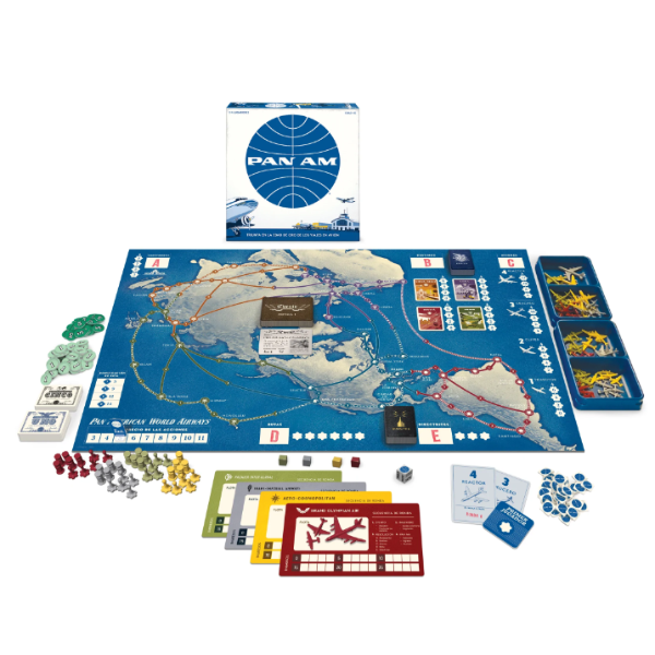 Funko Juego de Mesa: Pan Am en Español