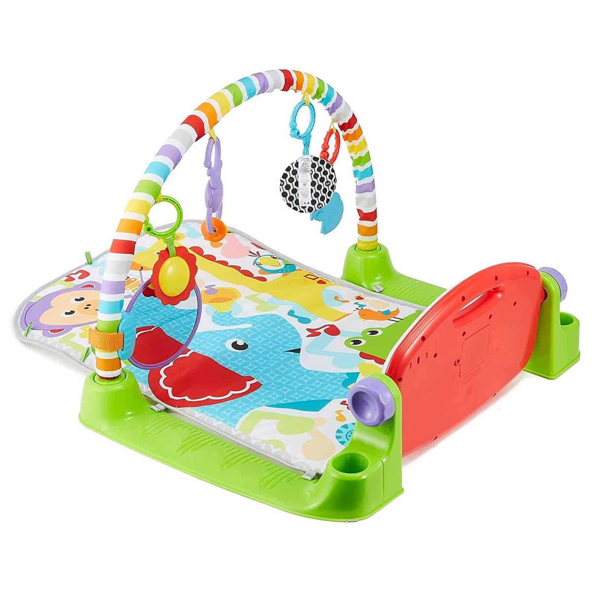 Gimnasio Para Bebe Fisher Price Deluxe Piano Pataditas Musicales FWT21 Verde