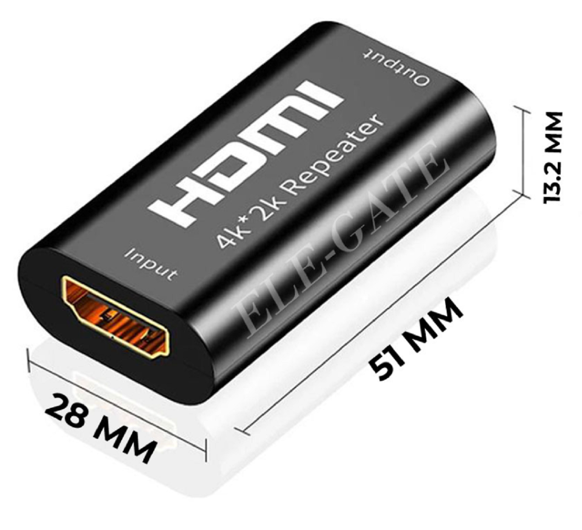 Empate Union Con Repetidor Amplificador Para Cables Hdmi