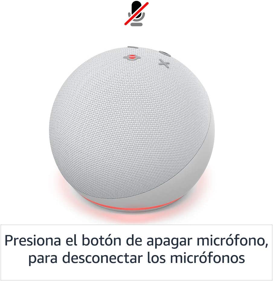 Echo Dot (4ta Gen) - Bocina inteligente con Alexa Blanco