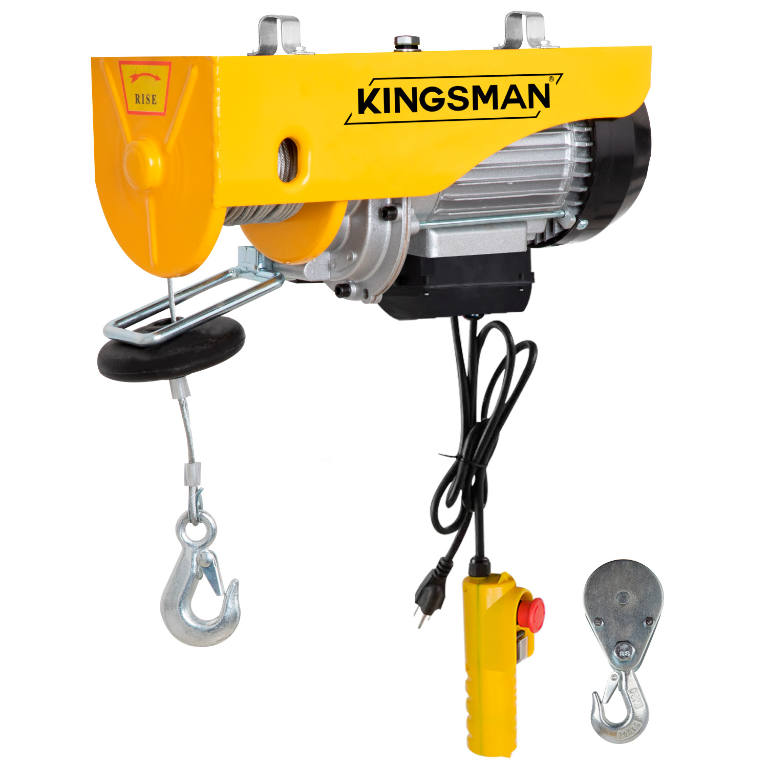 Polipasto Electrico De 300-600 Kg Con Cable De 20 M A 110v 