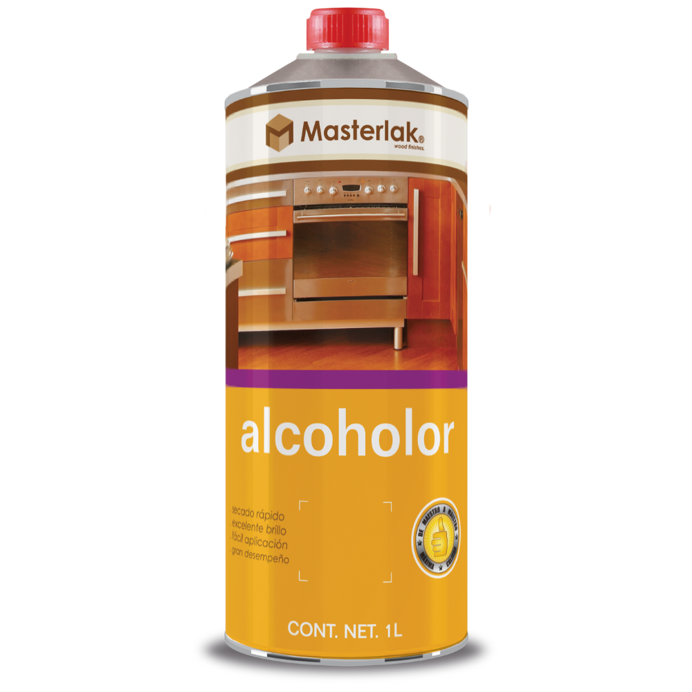 Tinta Al Alcohol Alcoholor Color Cherry 1Lt Acuario MM97810
