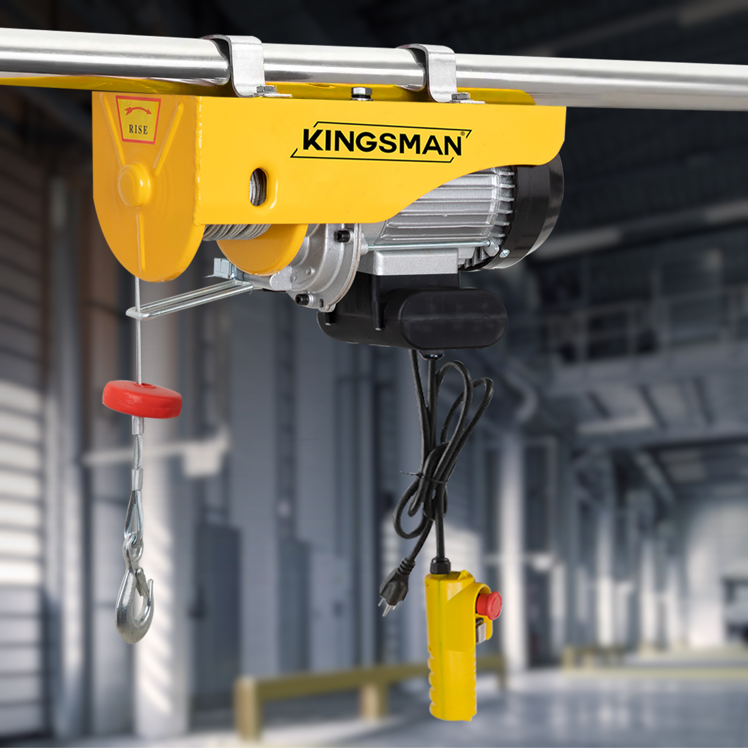 Polipasto Electrico Cable 20m Carga 500 A 1000 Kilos 220v 