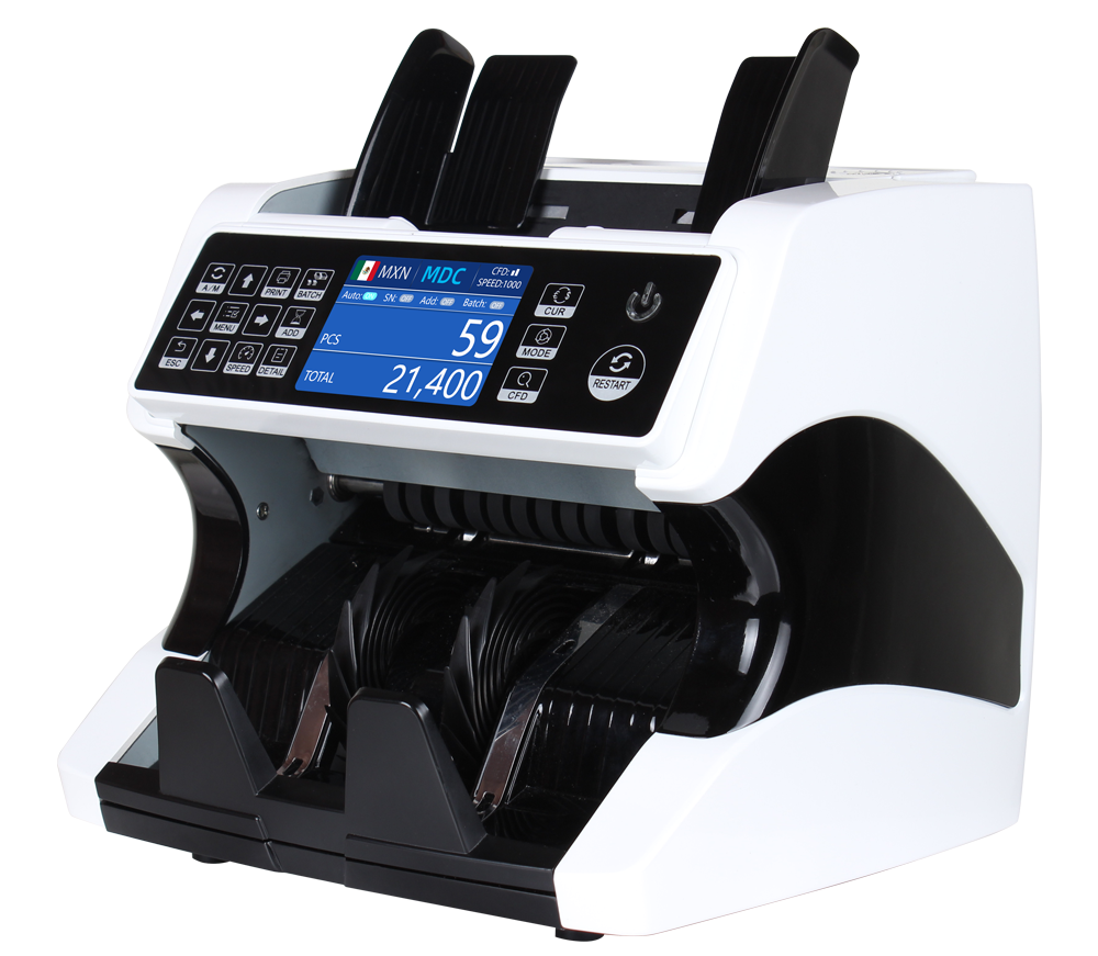 Contador Billetes Por Denominacion Multidivisa Kishnell Kb04