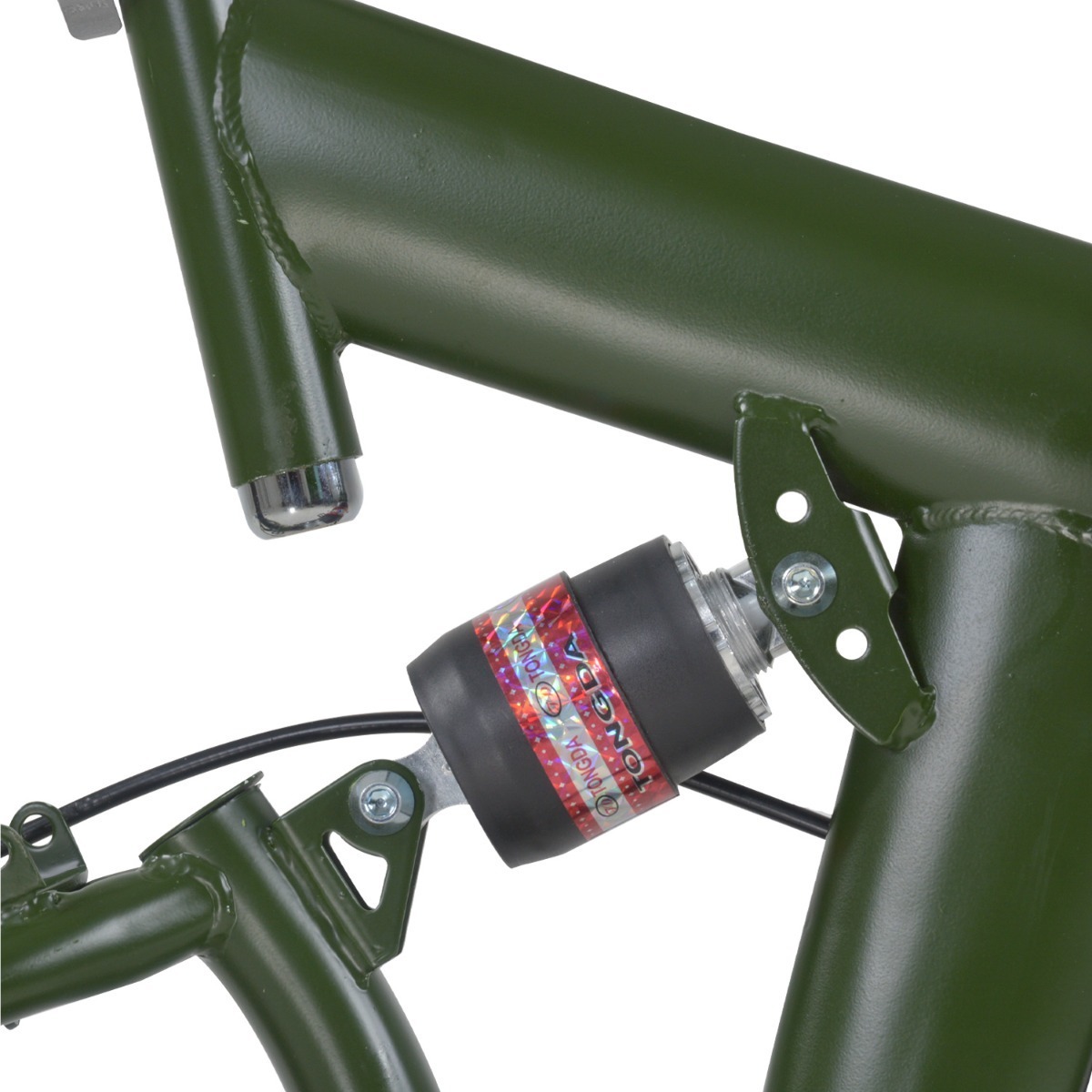 Bicicleta De Montaña Plegable R26 Freno De Disco 21 Vel Verde