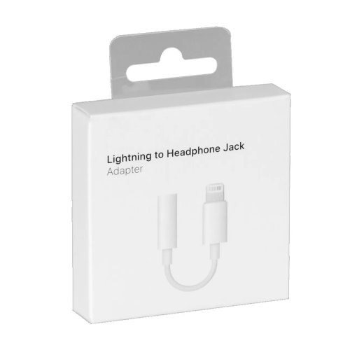 Adaptador de Lightning a jack de 3.5 mm para audífonos