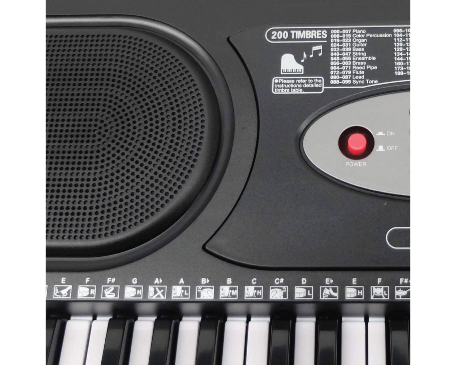 Teclado ELTON MK2085 54 Teclas/200 Timbres/128 Ritmos/USB