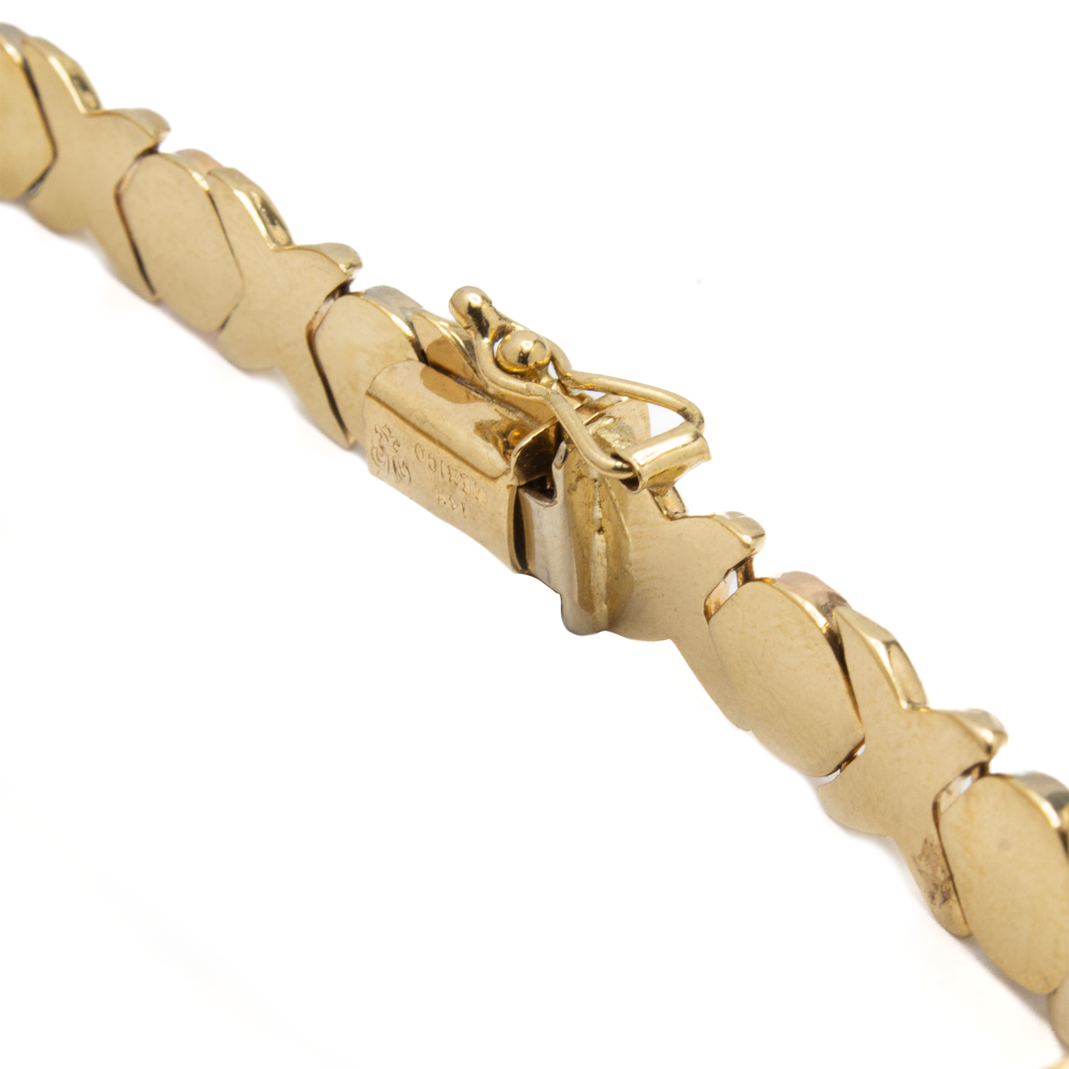 Pulsera Paloma Picasso 3 Oros en Oro 14 Kilates.