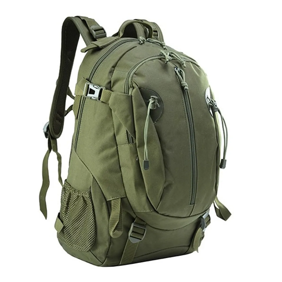 Senderismo Viaje De Campamento Nylon De 30 Litros Verde Militar