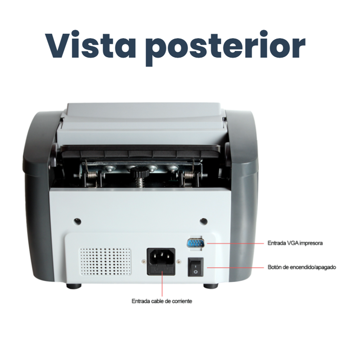 Contador De Billetes Detecta Billete Falso Kishnell Emerald