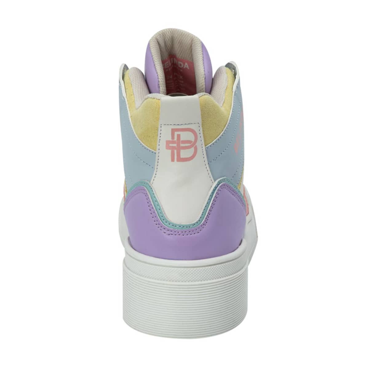 Tenis urbanos de plataforma multicolor marca Belinda Pregrin para mujer, mod. 1036507