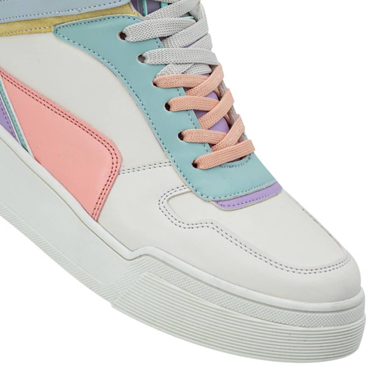 Tenis urbanos de plataforma multicolor marca Belinda Pregrin para mujer, mod. 1036507