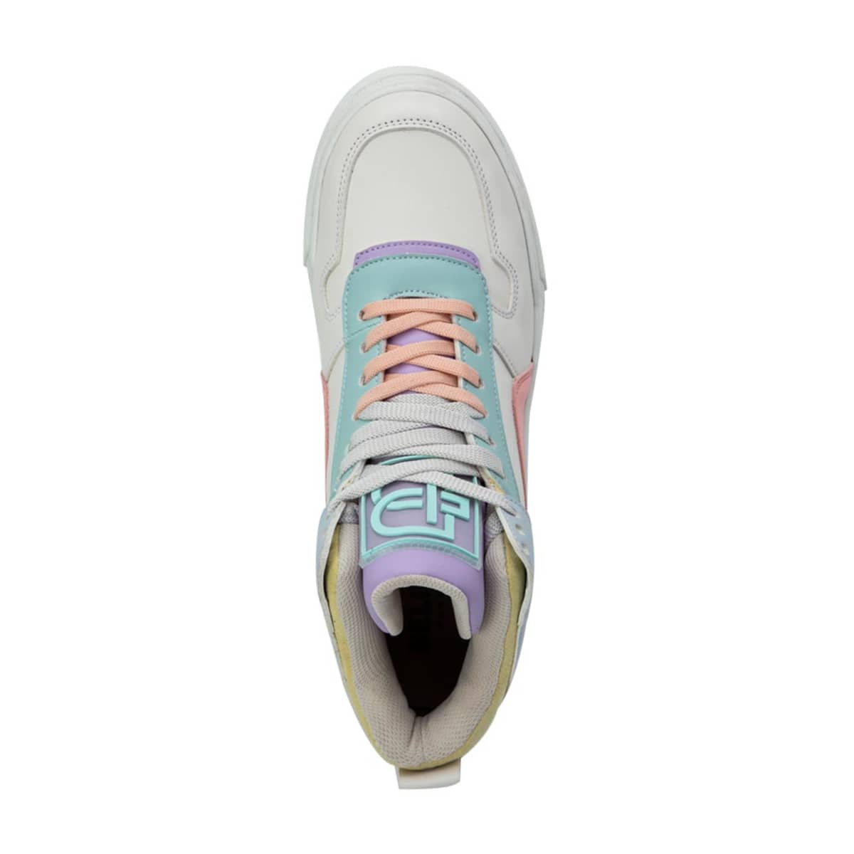 Tenis urbanos de plataforma multicolor marca Belinda Pregrin para mujer, mod. 1036507