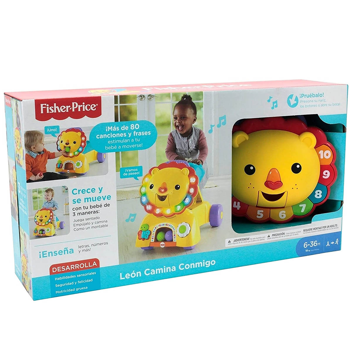 León Camina Conmigo Fisher Price