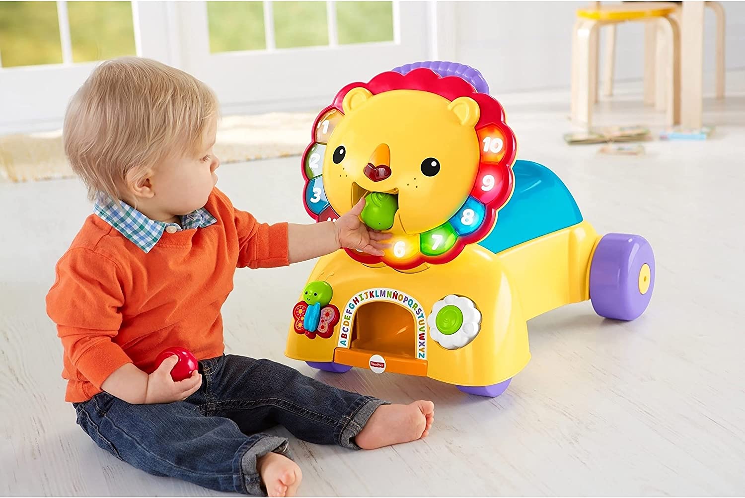 Correpasillos leon fisher price online