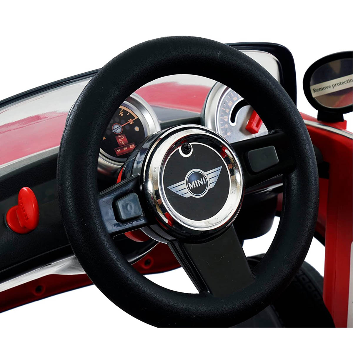 Mini Cooper Vehículo de Empuje Rojo Prinsel