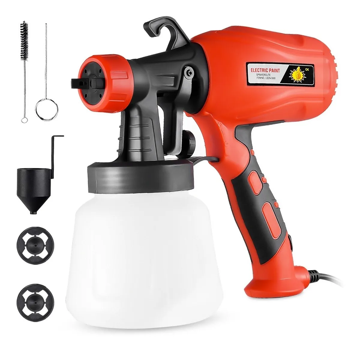 Máquina Para Pistola Eléctrica Para Pintar 110v 550w 950ml