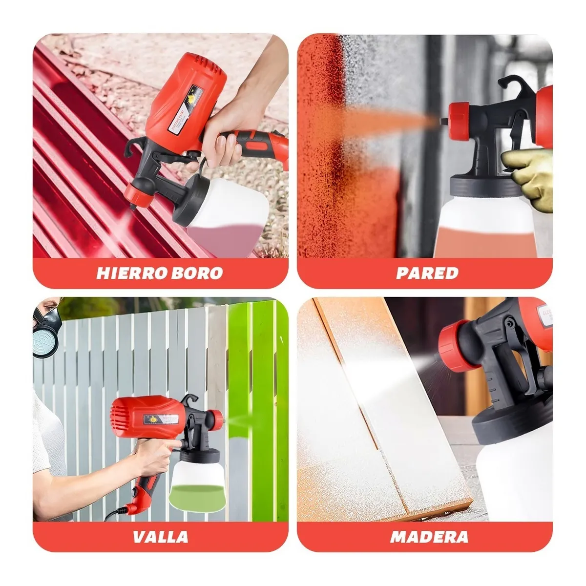 Máquina Para Pistola Eléctrica Para Pintar 110v 550w 950ml