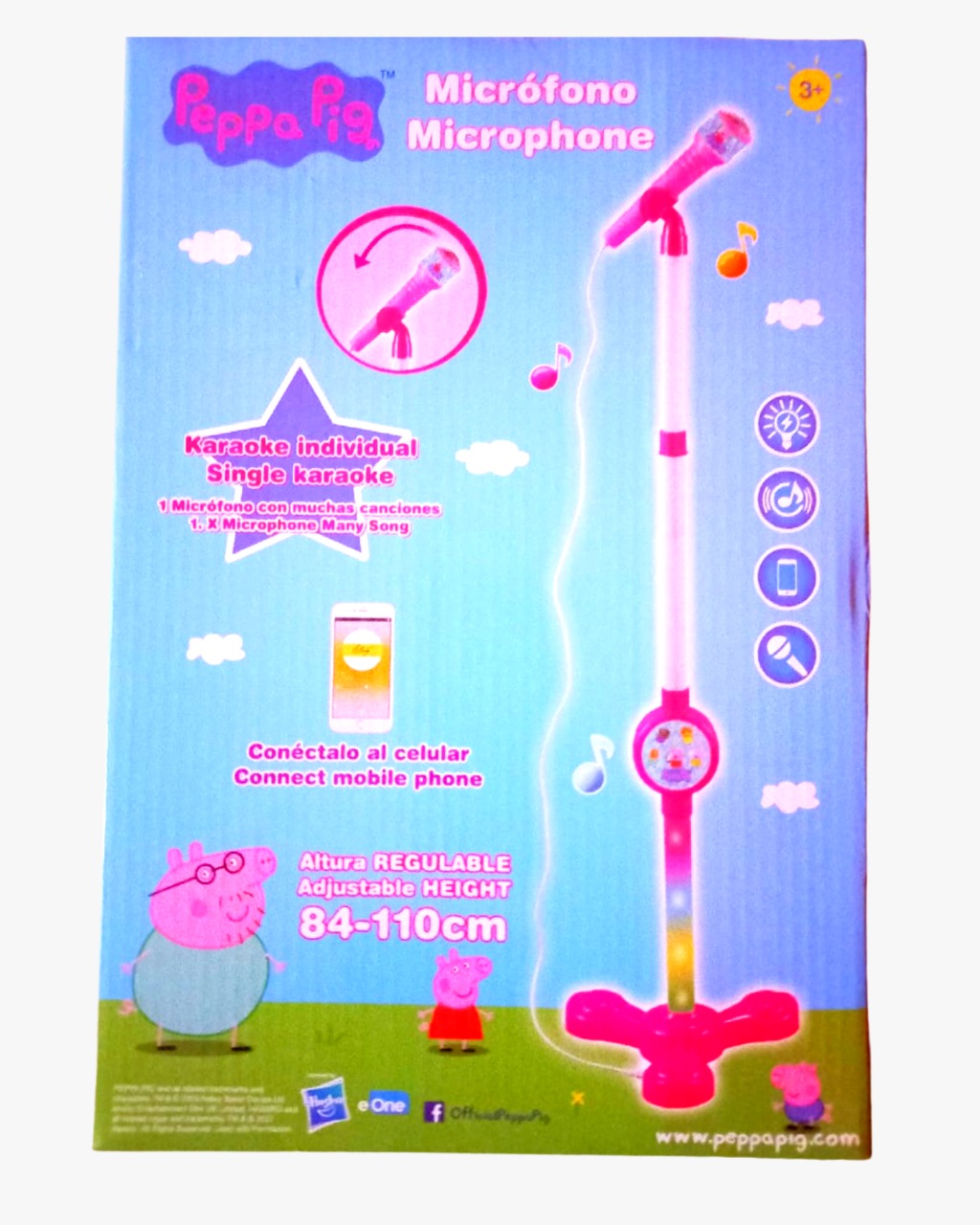 Peppa pig Microfono Karaoke Individual