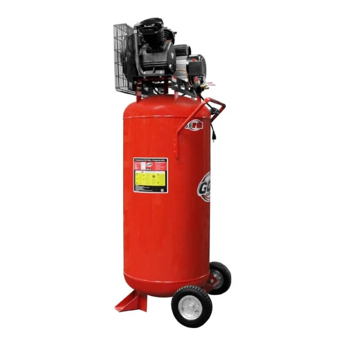 Compresor De Aire Eléctrico Goni 990 5Hp Tanque 200 Lts 127V 