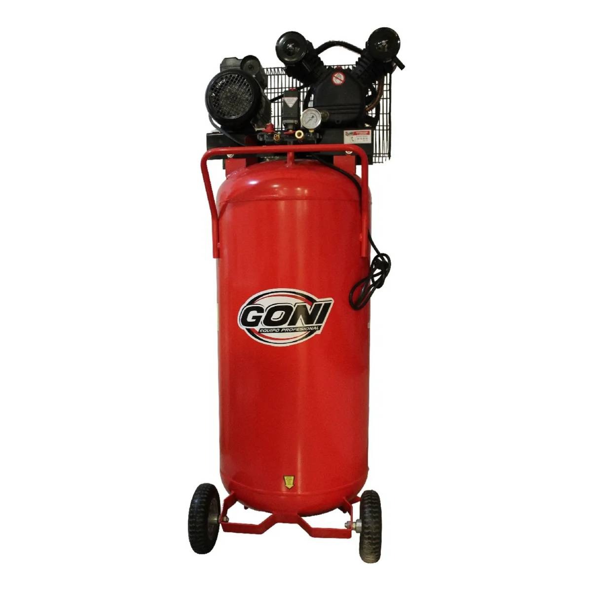 Compresor De Aire Eléctrico Goni 990 5Hp Tanque 200 Lts 127V 