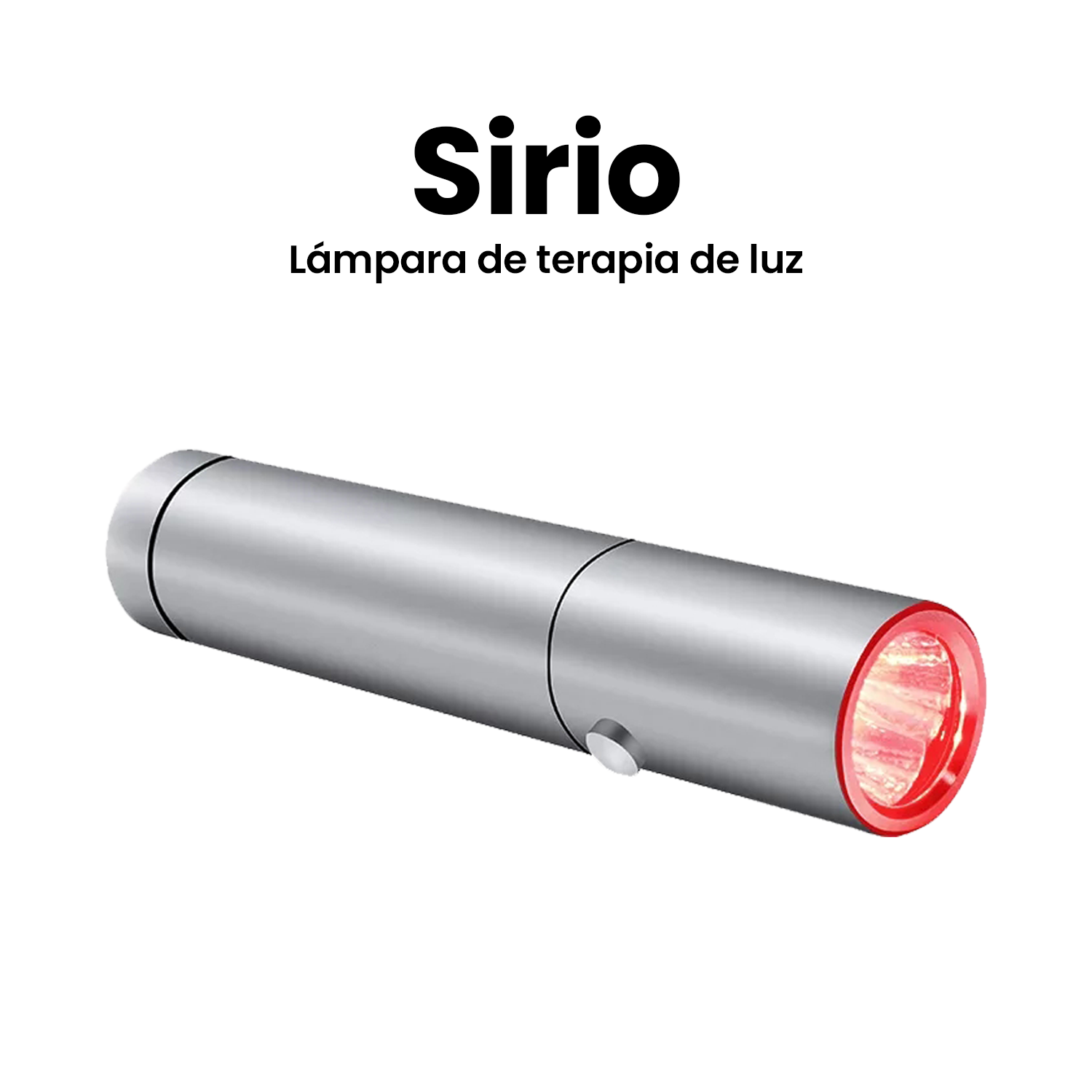 Lampara Portátil Terapia Led Lesiones Y Dolor Muscular Sirio