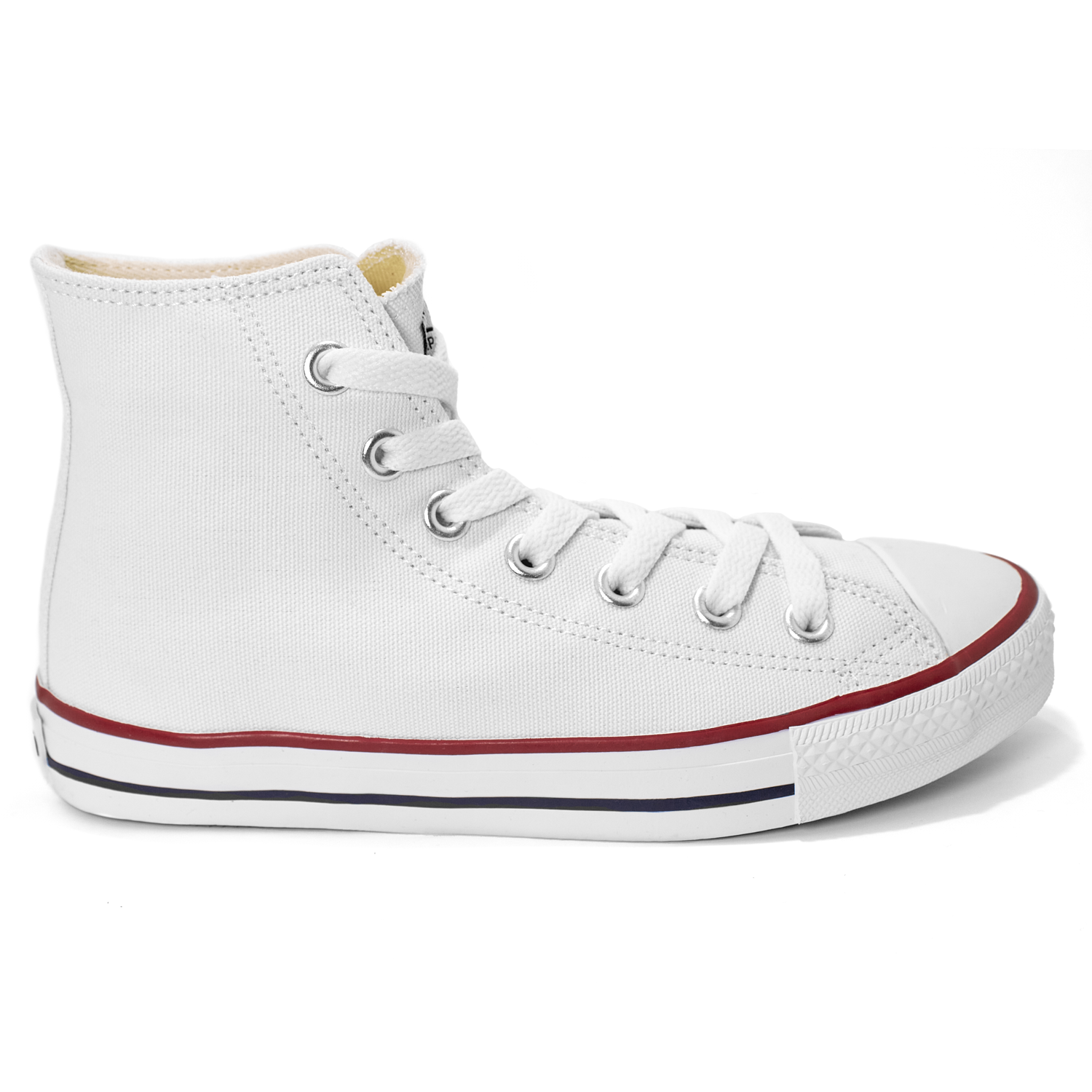 TENIS TIPO CONVERSE BLANCOS PARA HOMBRE EN COLOR BLANCO