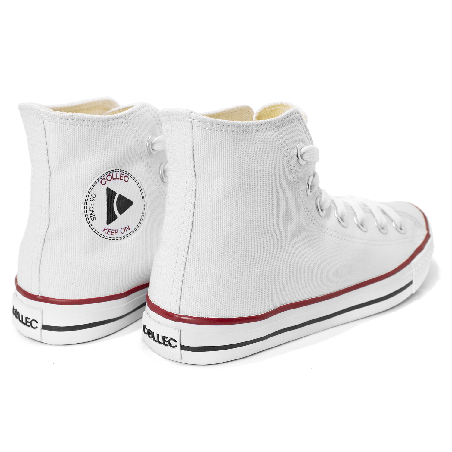 TENIS TIPO CONVERSE BLANCOS PARA HOMBRE EN COLOR BLANCO