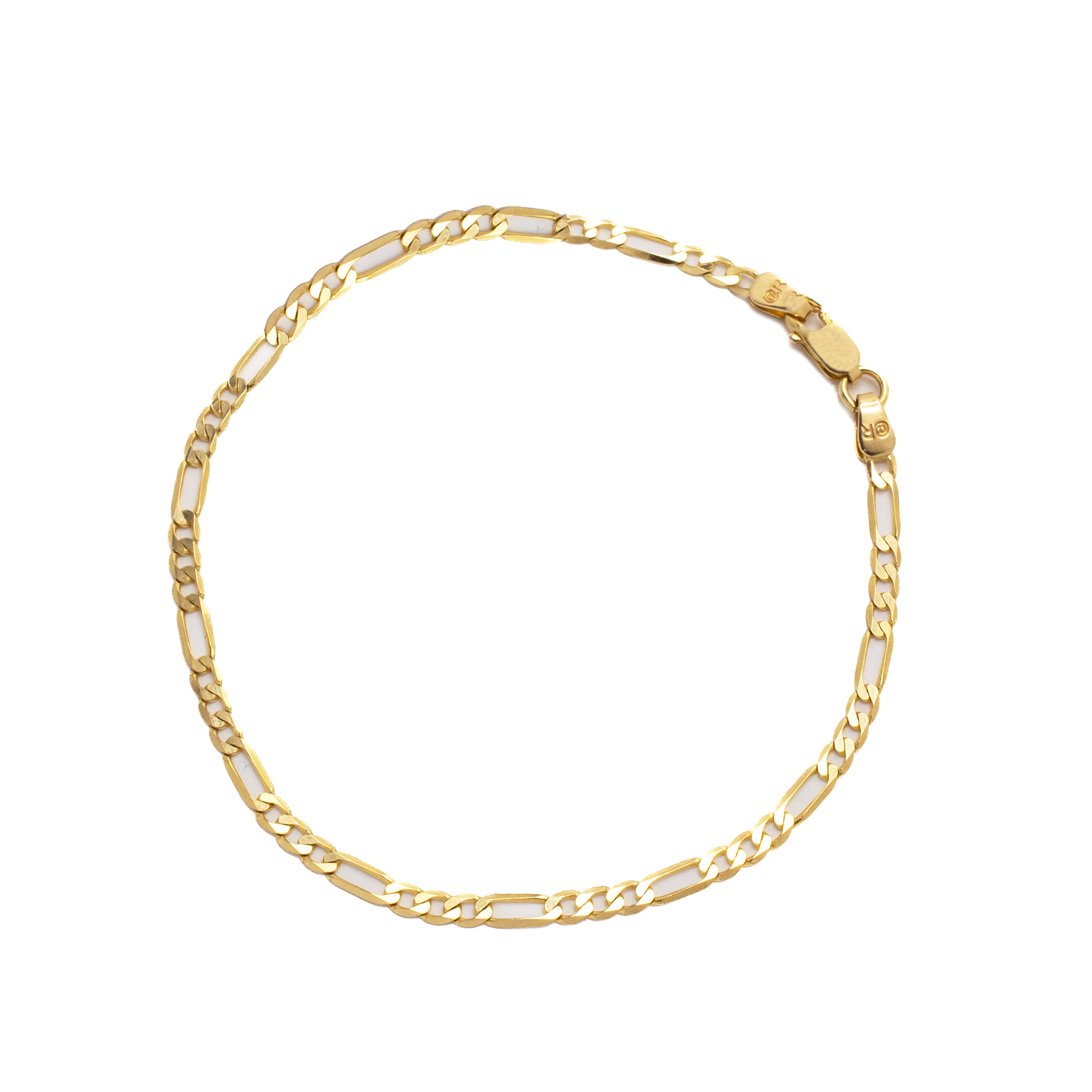 Pulsera 18 cm x 3 mm Oro 14 Kilates.