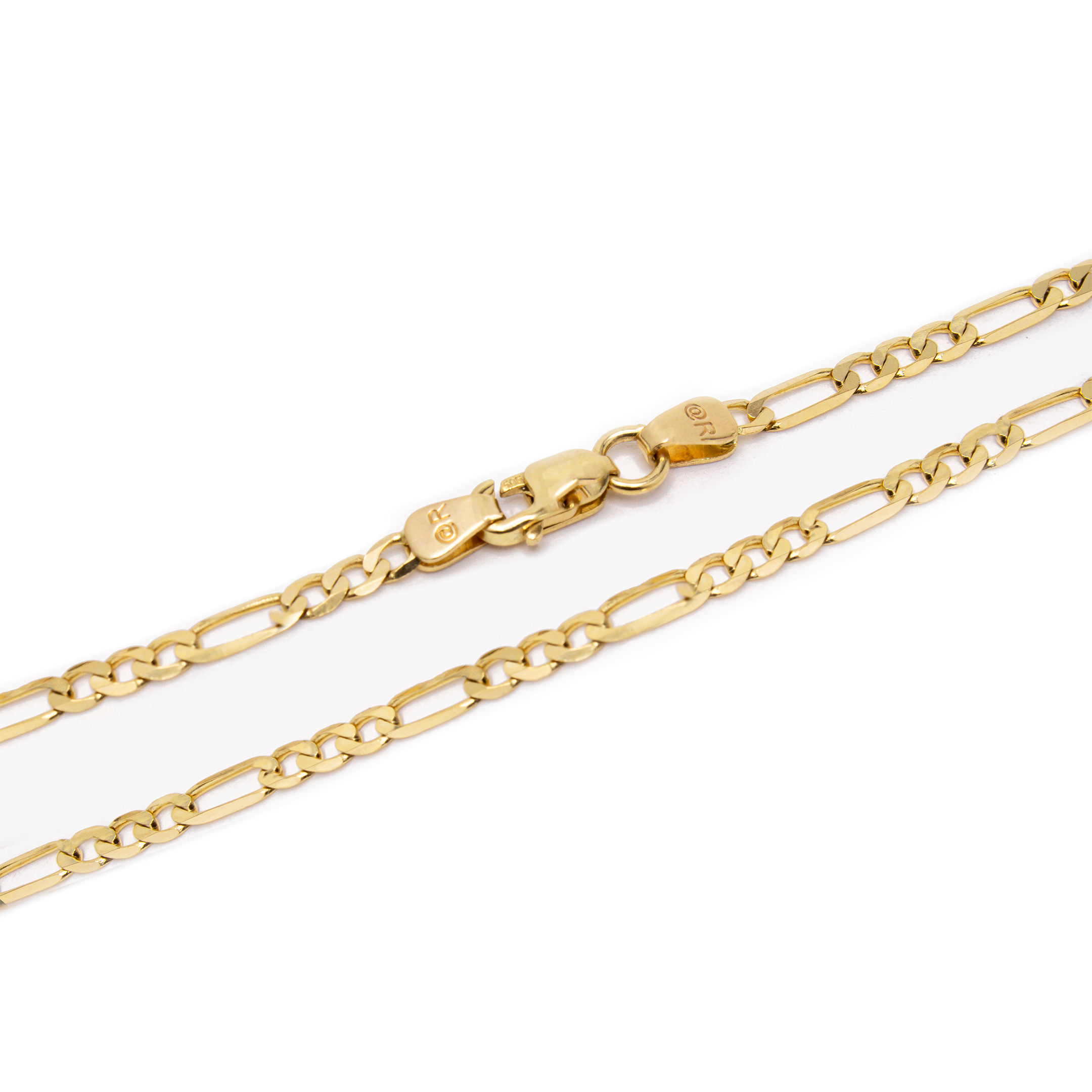 Pulsera 18 cm x 3 mm Oro 14 Kilates.