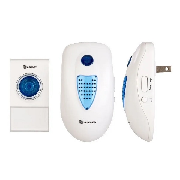 Timbre Inalámbrico Digital 2 Campanas 38 Tonos Steren
