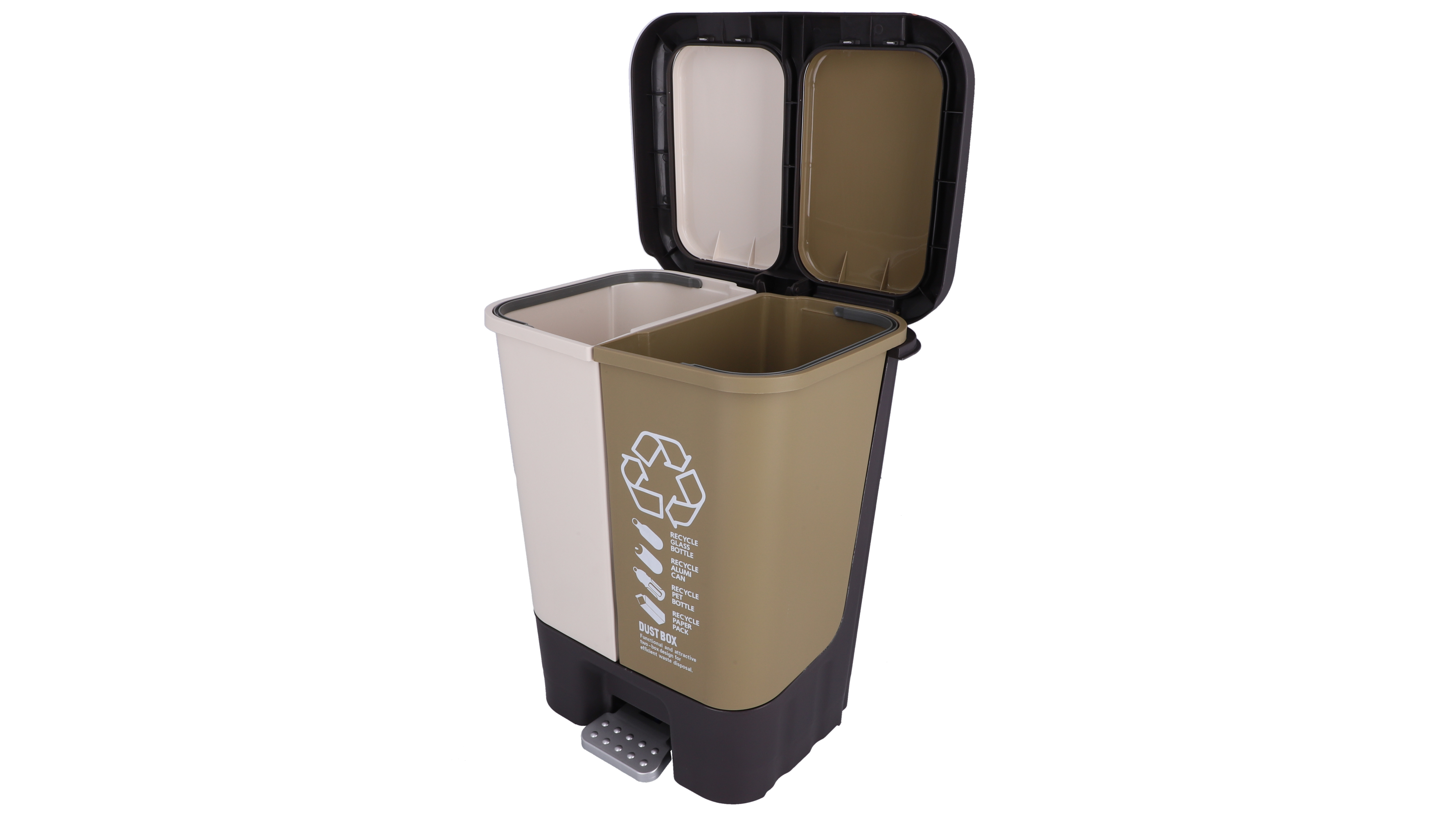 Basurero Doble Orgánico E Inorgánico 20 L Namaro Design