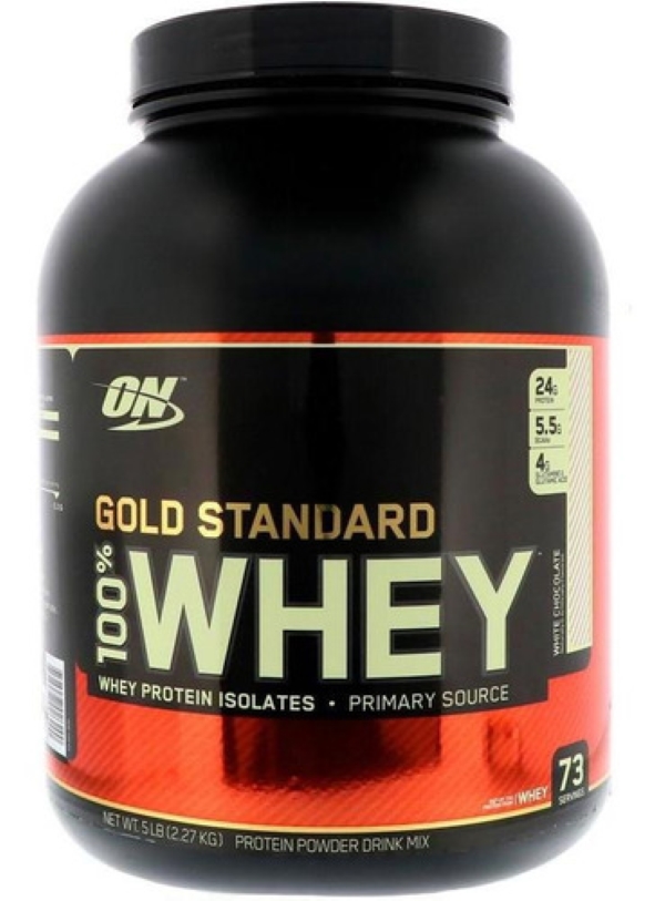 Proteina Whey Gold Standard 100% sabor chocolate 5 lb