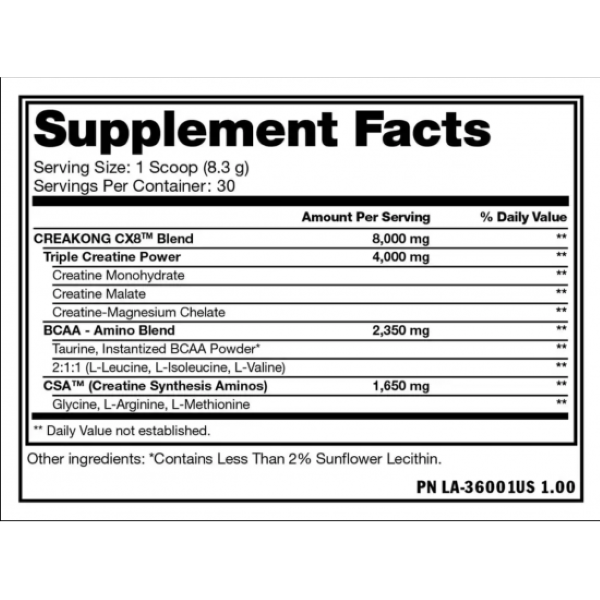 Creatina Mutant Creakong Cx8